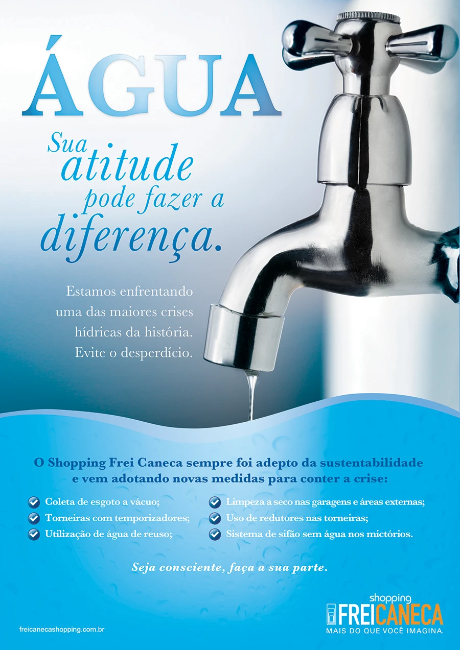 Cartaz Agua